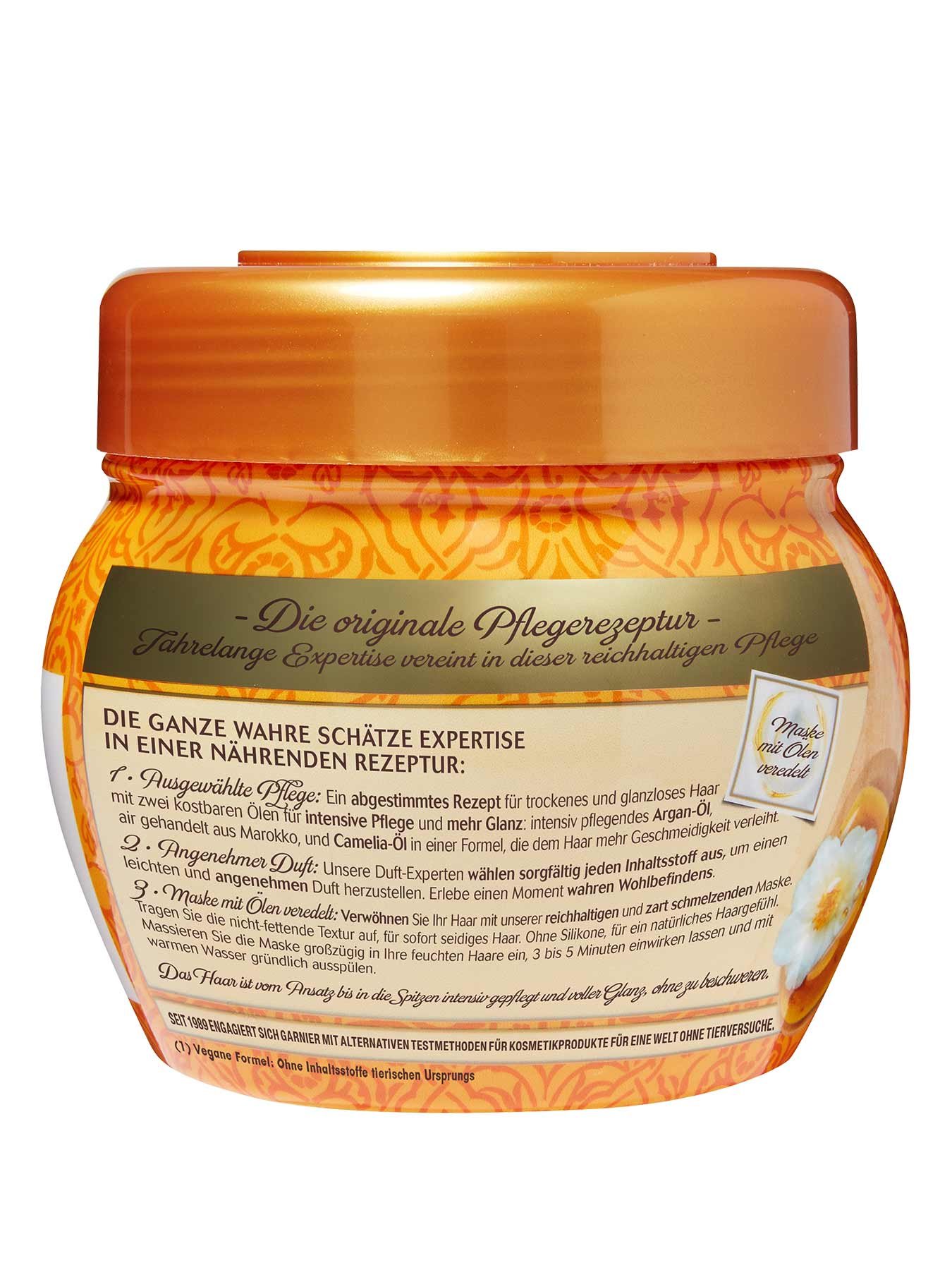 Wahre Schätze Argan & Camelia-Öl Maske